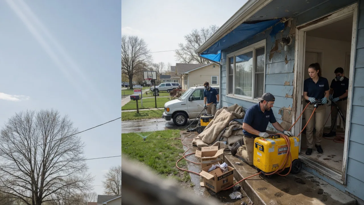 Basement Flood Cleanup in Newbury, MA near me